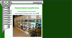 Desktop Screenshot of herboristeriedroz.ch