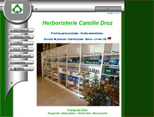 Tablet Screenshot of herboristeriedroz.ch